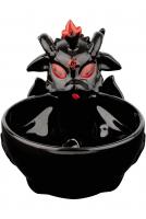 Black and red Baphomet Bowl, ...