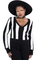 Black and white Striped Fre...