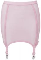 Pastel Pink Heartbeats Fishnet Skirt KILLSTAR, Garter belt, cute kawaii