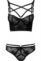 NEW WITCH DEADLY ATTRACTION BRA [B] Soutien gorge harnais noir Deadly Attraction KILLSTAR, goth sexy