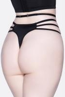 NEW WITCH CAGE EFFECT PANTY Culotte noire  sangles, Cage Effect Panty KILLSTAR lingerie sexy goth