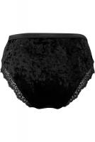 NEW WITCH MERCY LACE PANTY [B] Mercy Black Velvet Panty and lace, KILLSTAR goth sexy burlesque