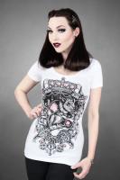 NEW WITCH KING RAT White t-shirt RAT KING gothic blouse, dark fashion, horror