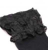 NEW WITCH 5pcs black lingerie set with transparent lace, sexy underwear