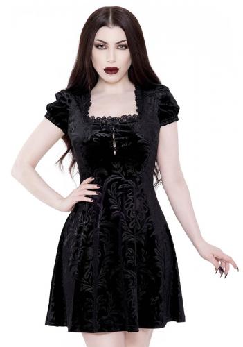 Killstar gothique goth punk Relaxed Top T-shirt-The Witch Crâne Sorcière 