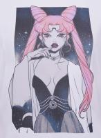 NEW WITCH Chibiusa elegant witch version, white short-sleeved t-shirt, manga anime