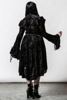NEW WITCH Goetia Dress Robe noire  motif velours lgant goth Goetia KILLSTAR