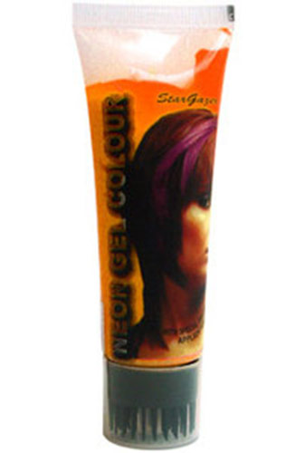 NEW WITCH Gel Neon pour cheveux, Stargazer : UV Orange